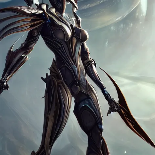 Image similar to ant pov, looking up at a beautiful and stunning giant female warframe, looming over you, unaware of your tiny existence, about to step on the camera, off-white plated armor, sharp claws, full body shot, highly detailed art, epic cinematic shot, realistic, professional digital art, high end digital art, DeviantArt, artstation, Furaffinity, 8k HD render, epic lighting, depth of field