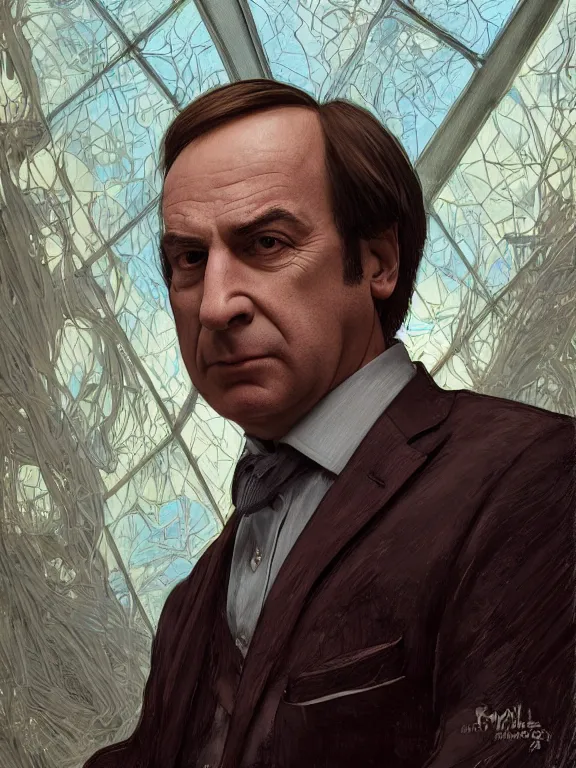 Prompt: saul goodman, in court, au naturel, hyper detailed, digital art, trending in artstation, cinematic lighting, studio quality, smooth render, unreal engine 5 rendered, octane rendered, concept art, smooth, sharp focus, illustration, art by artgerm and greg rutkowski and alphonse mucha and ian sprigger and wlop and krenz cushart