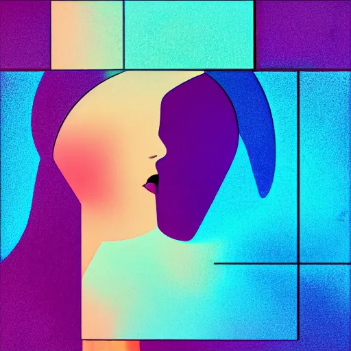 Prompt: the most original and beautiful profile picture on discord, symetrical, 4 k, beautiful gorgeous digital art, trending on artstation, dark, neon lights, colorful, joyful