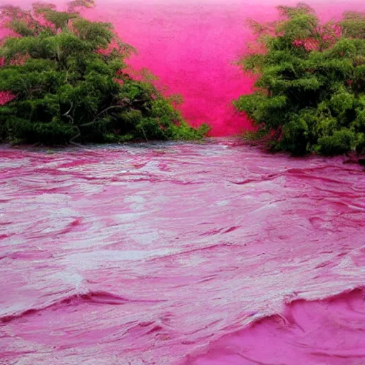 Image similar to pink flood