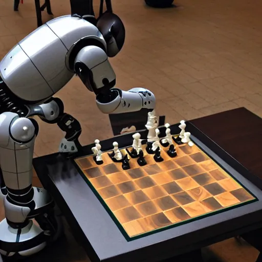 Autonomous chess playing robot 