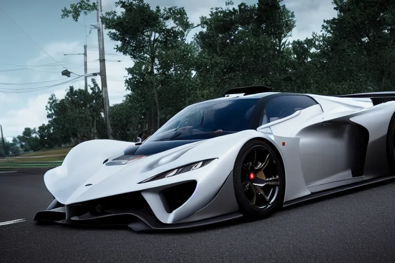 Image similar to photo wallpaper sport car gran turismo 7 forza horizon need for speed fast and furious 5 unreal engine supercar hypercar game concept car octane render, 4 khd 2 0 2 2 3 d cgi rtx style chrome reflexion global illumination ray tracing hdr arstation pixar and disney unreal