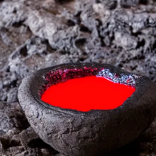 Image similar to a cup of lava