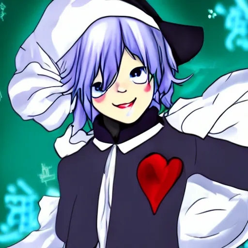 Prompt: michael Jackson as cirno touhou