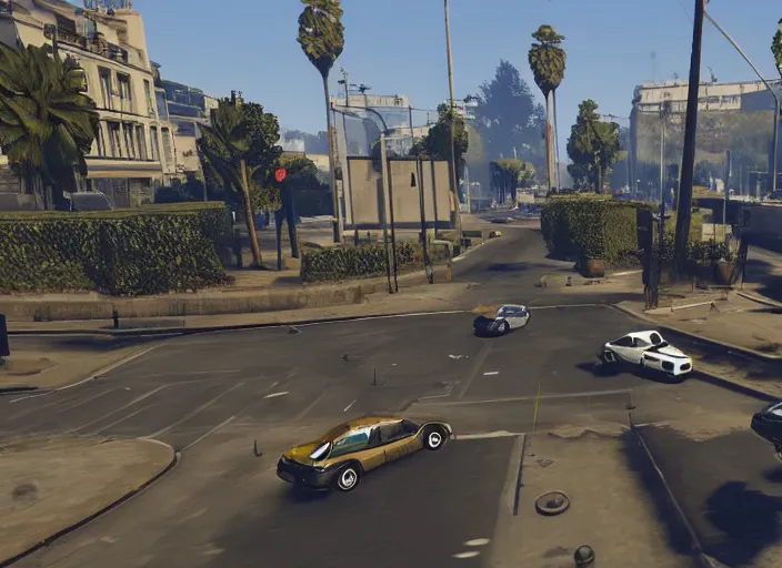 Image similar to Gameplay of the new Paris map in GTA 5