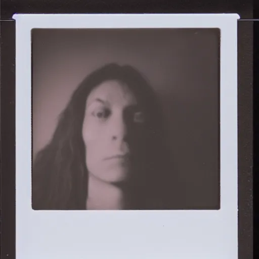 Prompt: 35mm polaroid shoot of the fool from tarot 80s, photography
