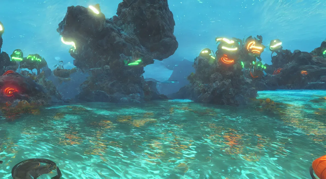 Image similar to subnautica underwater screenshot