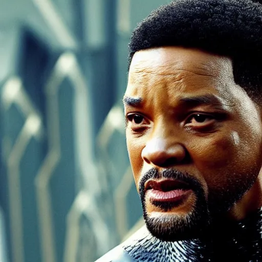 Prompt: will smith as black panther ( ( ( ( ( ( chadwick boseman ) ) ) ) ) )