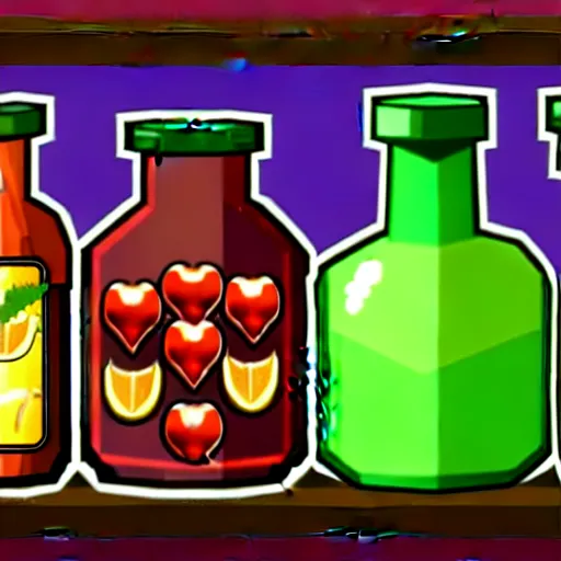 Image similar to health potions showcase