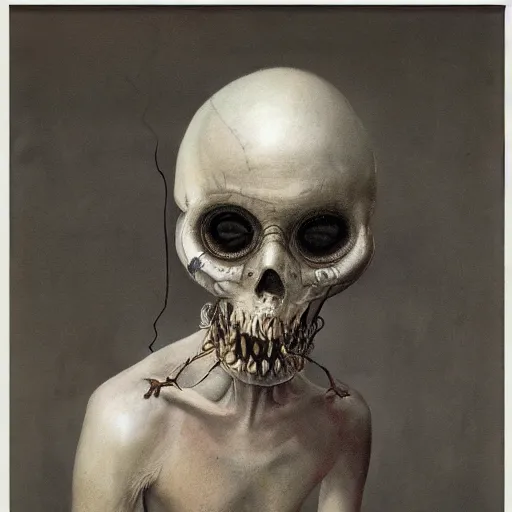 Prompt: a hyperrealistic painting of a ghost, by santiago caruso, highly detailed, sharp focus