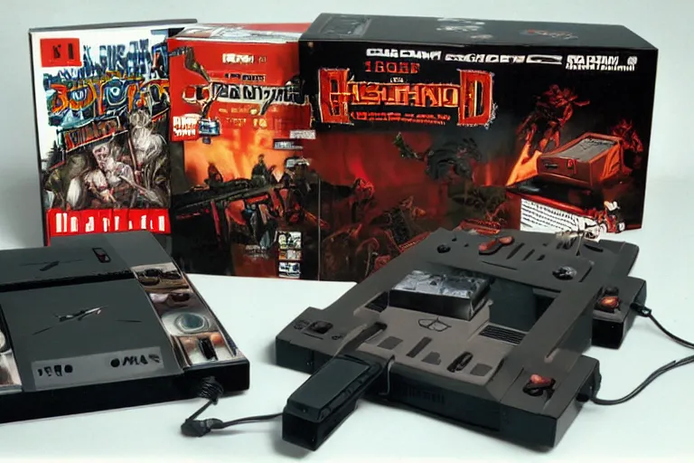 Image similar to The id Software Game Console, 1993