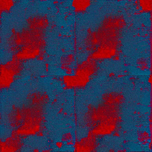 Prompt: brittle. digital art, grunge texture. dark blue and dark red color scheme