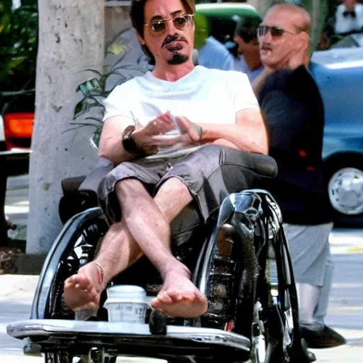 Prompt: robert downey jr starring in weekend at bernies 3.