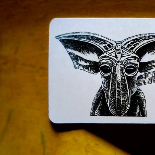 Image similar to a sticker of moloch