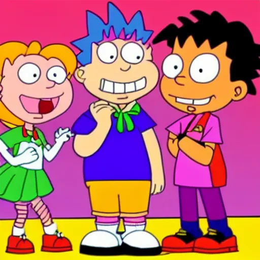 Prompt: Nickelodeon Rugrats episode