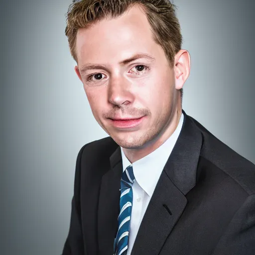 Image similar to harry henry howard corporate portrait, professional profile photo, hyperreal lifelike detailed photo portrait corporate professional