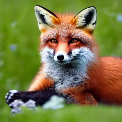 Prompt: a fox