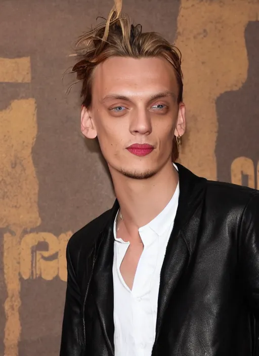 Image similar to Jamie Campbell Bower's Tinder dating profile