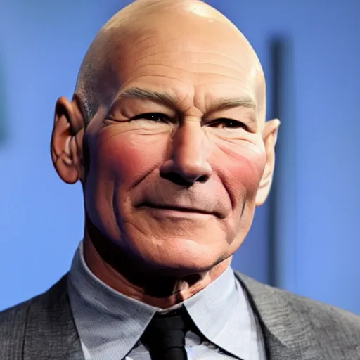 Image similar to Patrick Stewart