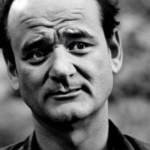 Image similar to bill murray in night of the living dead