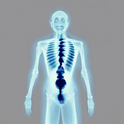 Image similar to xray of a human
