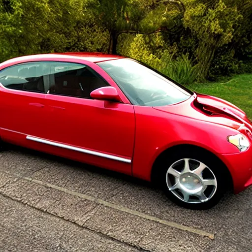 Prompt: smooth Apple car