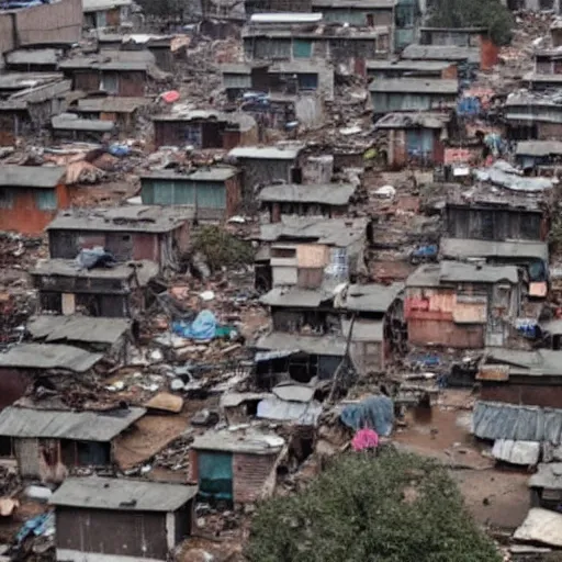 Image similar to slums in America