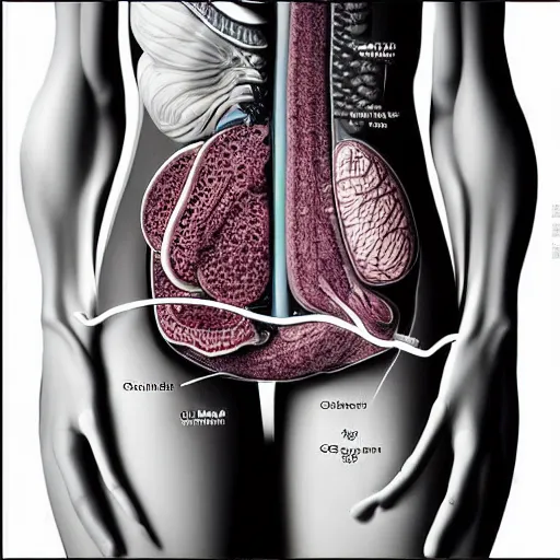 Prompt: “ optical illusion ” digestive system anatomical diagram “ gray ’ s anatomy ” 1 0 2 4 x 1 0 2 4