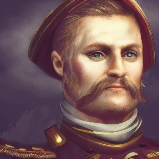 Prompt: A hero of the Lithuanian people, Captain Baltic. Hyper realistic. Trending on art station. 8k. Beautifully detailed.