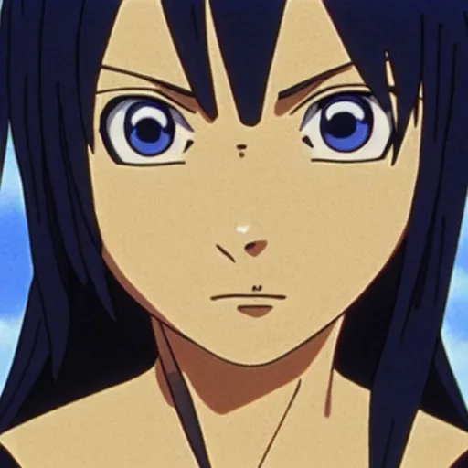 Prompt: Film still of Hinata Hyuga from Naruto, highly detailed