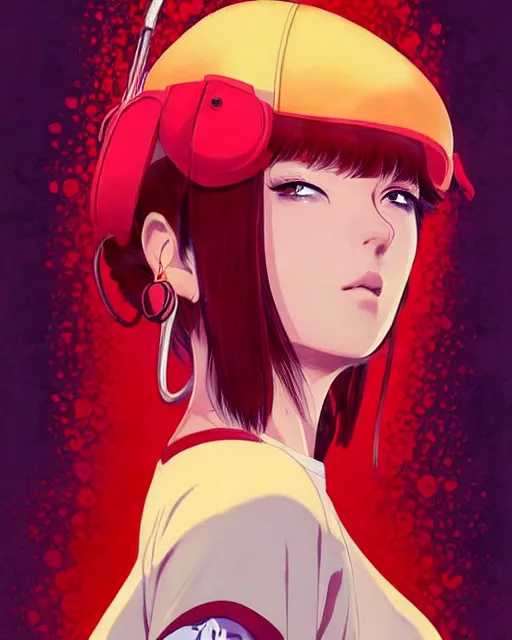 Image similar to fireman, covered in beautiful flames | | very very anime!!!, beautiful fine - face, audrey plaza, realistic shaded perfect face, fine details. anime. realistic shaded lighting poster by ilya kuvshinov katsuhiro otomo ghost - in - the - shell, magali villeneuve, artgerm