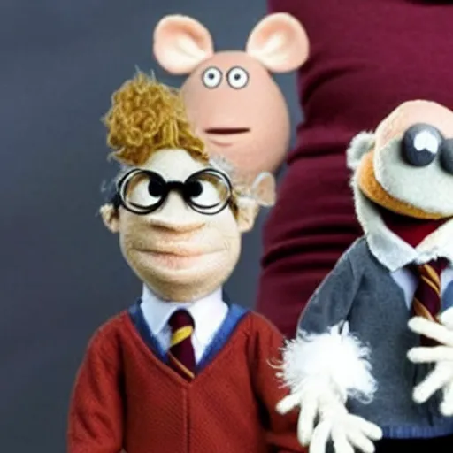 Image similar to harry potter as a muppet