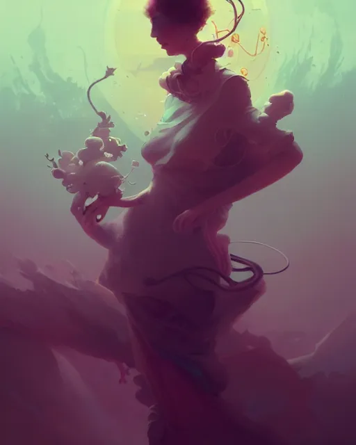 Prompt: toxicity, digital painting by peter mohrbacher, ilya kuvshinov, victo ngai, ryohei hase, dramatic lighting, intricate, highly detailed, sharp focus, artstation, masterpiece