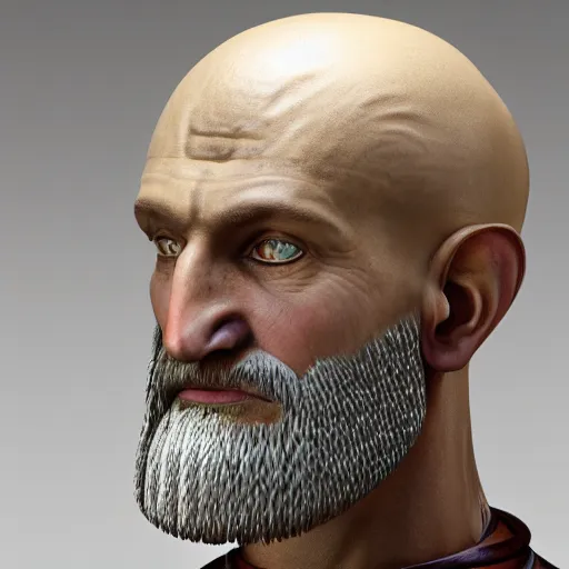 Prompt: hyperrealist highly detailed English medieval portrait of gilgamesh from Civ6, concept art pascal blanche dramatic studio lighting 8k wide angle shallow depth of field