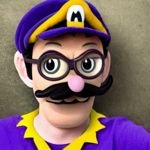 Prompt: waluigi in real life