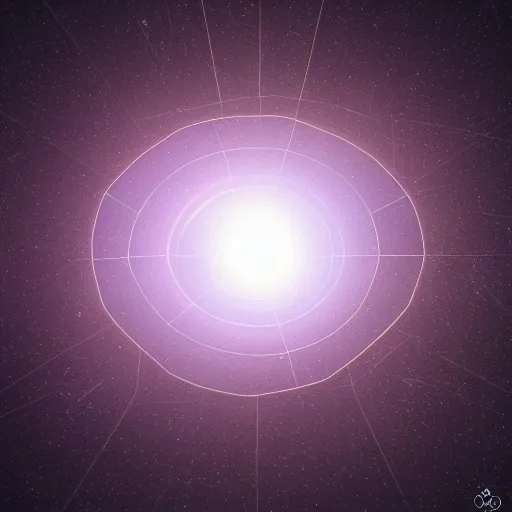 Prompt: what the universe looks like at the speed of light, hyperrealistic blender render