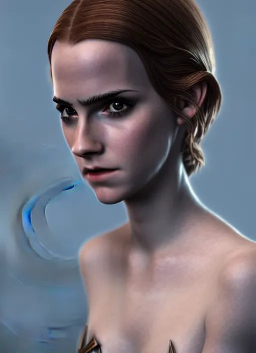 Prompt: Sith Lord playd by Emma watson, studio light, photoreal, daz3d,intricate,elegant,highly detailed,8k,digital painting,concept art, sharp focus, illustration,golden ratio, fetish, sexy