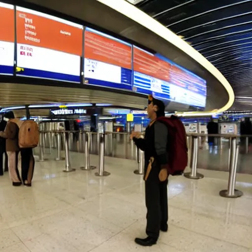 Image similar to airport authorities pointing weapon at spices, satire, dramatic, hyperdetailed, cinematic lighting