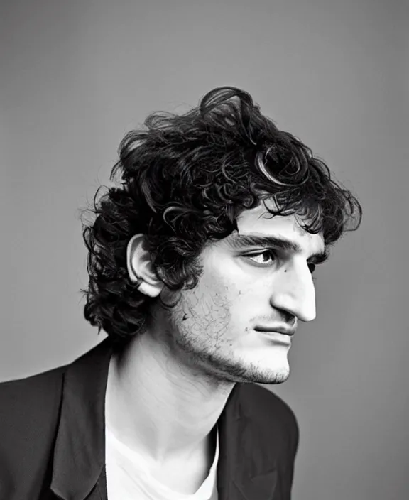 prompthunt: portrait of louis garrel photographed by nan goldin