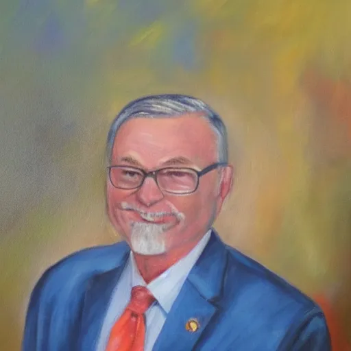 Image similar to painting of jim allsup