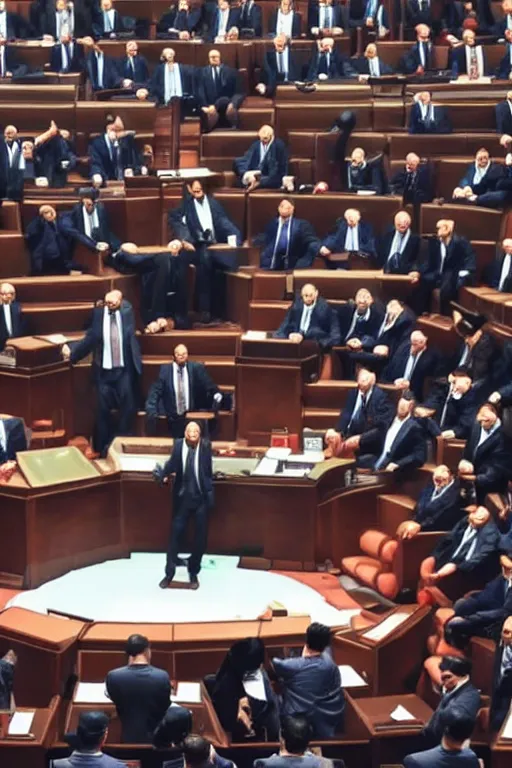 Prompt: a representative in turkish parliament is giving a speech about groove street but there is a little time left, gta loading screen