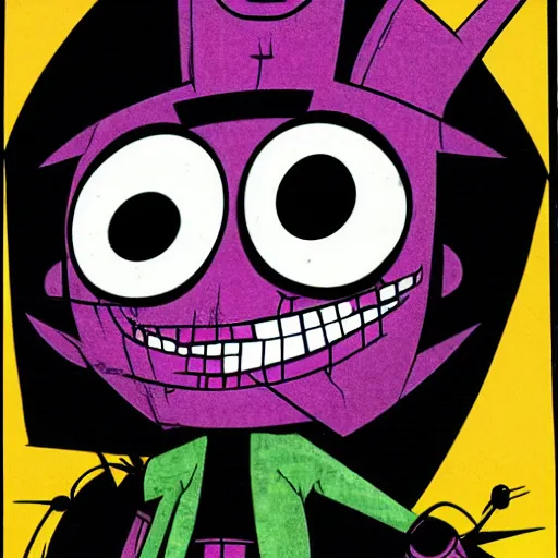 Prompt: invader zim created by jhonen vasquez