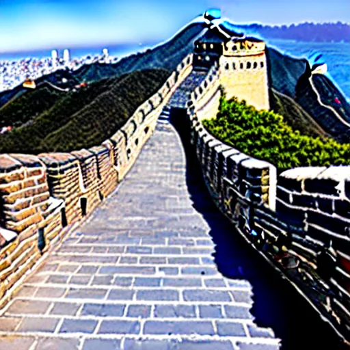 Image similar to the great wall in San Francisco