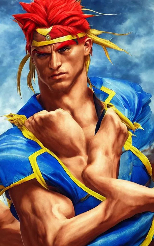 Image similar to vega from street fighter, realistic masterpiece album cover