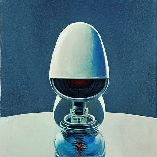 Image similar to alien by wayne thiebaud