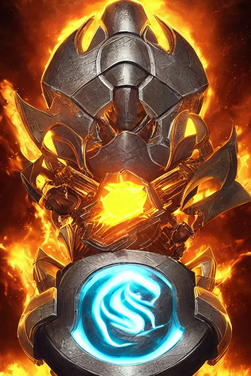 Image similar to shield fantasy epic legends game icon stylized digital illustration radiating a glowing aura global illumination ray tracing hdr fanart arstation by ian pesty and katarzyna da „ bek - chmiel