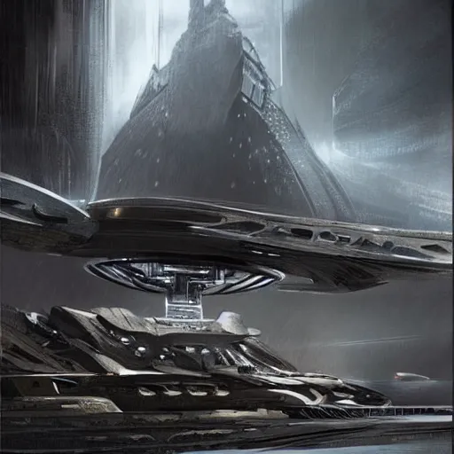 Prompt: concept art, new alien architecture prometheus sequel,