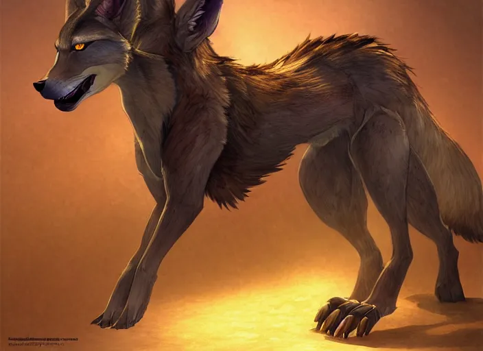 Image similar to award winning concept art fullbody egyptian wolf anubis character design of a egyptian anubis monster wolf. egyptian wolf deviantart adoptable, deviantart species style of maple story and zootopia, artgerm, studio lighting by jessica rossier and brian froud, traditional, artstationhd artstation, zootopia, hq textures