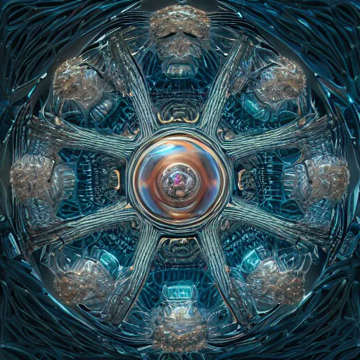 four way symmetry, fractals worlds of the multiverse, | Stable ...