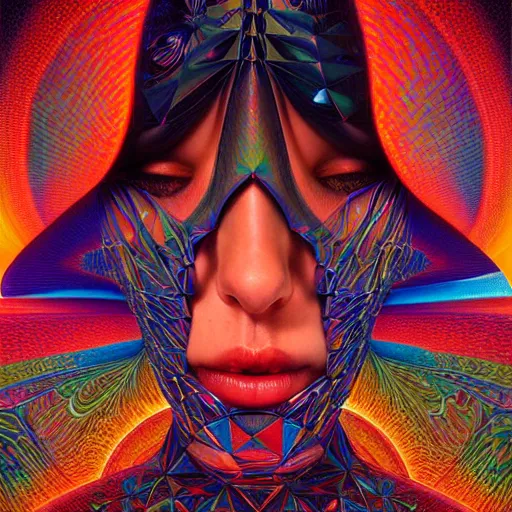 Prompt: ! dream hyper detailed masterpiece, neon cymatic pattern, scutoid geometry, jean giraud, digital art painting, darkwave goth aesthetic, psychedelic, artgerm, donato giancola, tom bagshaw